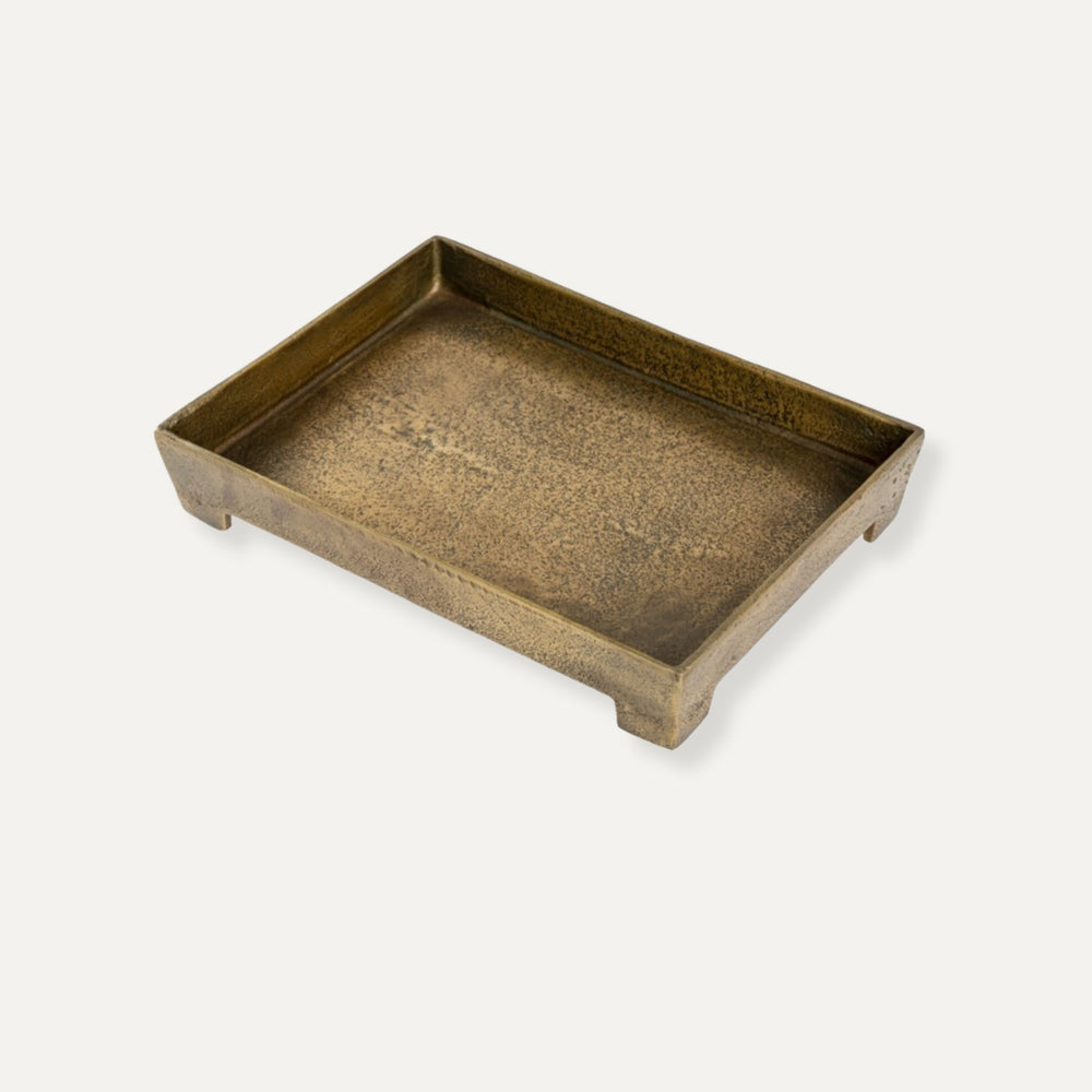DECORATIVE BRONZE ARISTO TRAY
