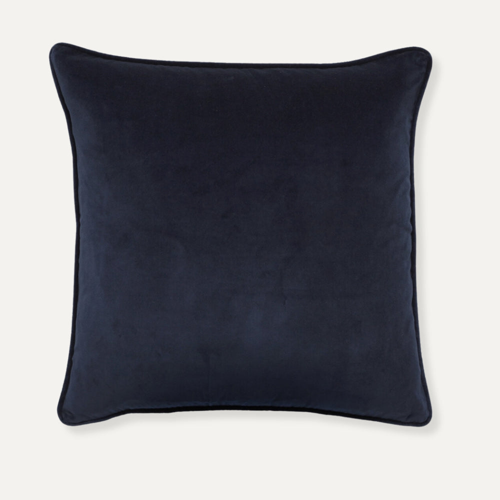 VELVET CUSHION COVER - MIDNIGHT