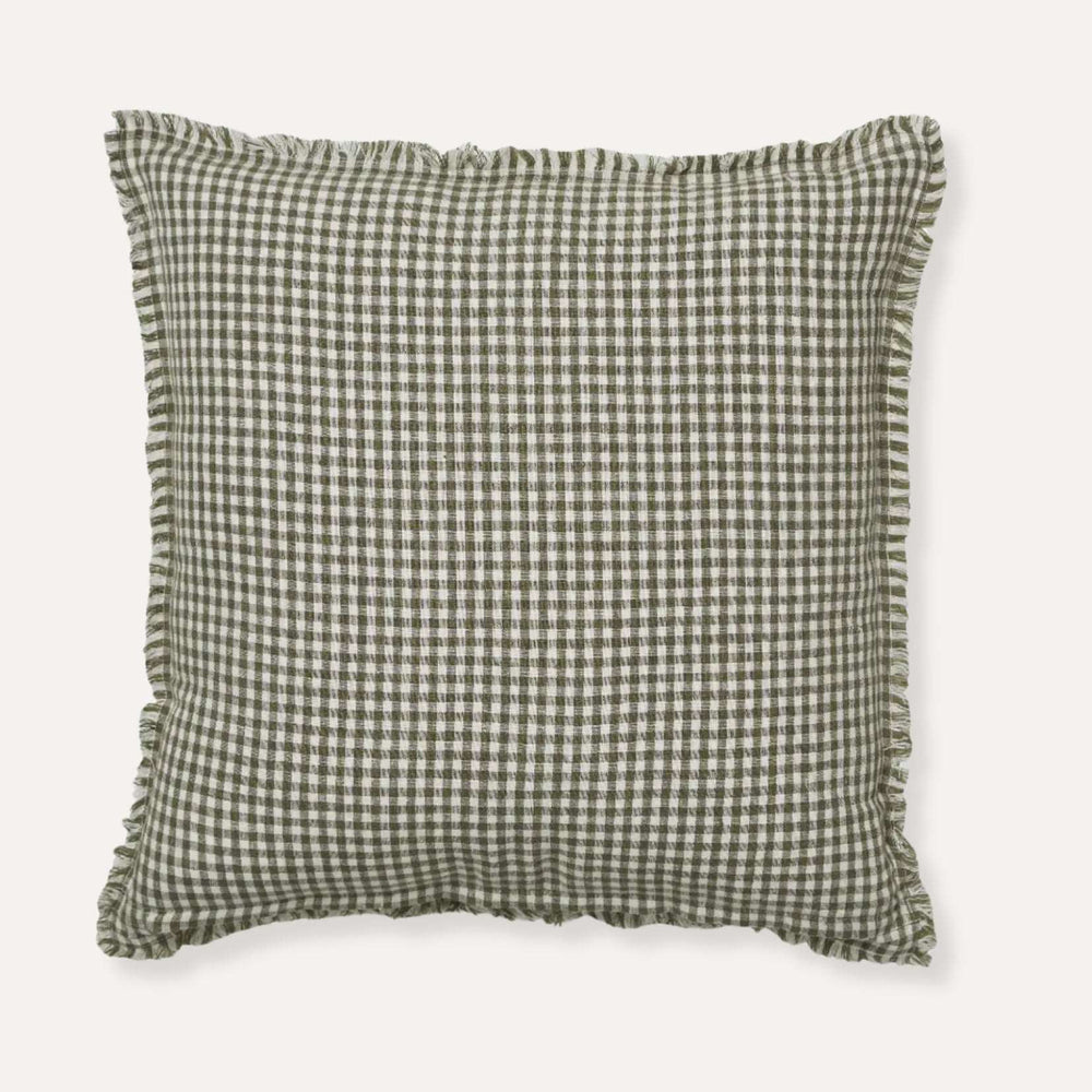 Coussin en vichy - Housse classique