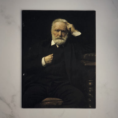 décoration mural peinture classique vintage imprimé sur canevas toile rigide encadrement portrait Victor Hugo CLASSICAL PAINTING - STRETCHED FLAT CANVAS - SUR MON X BOUTIQUE