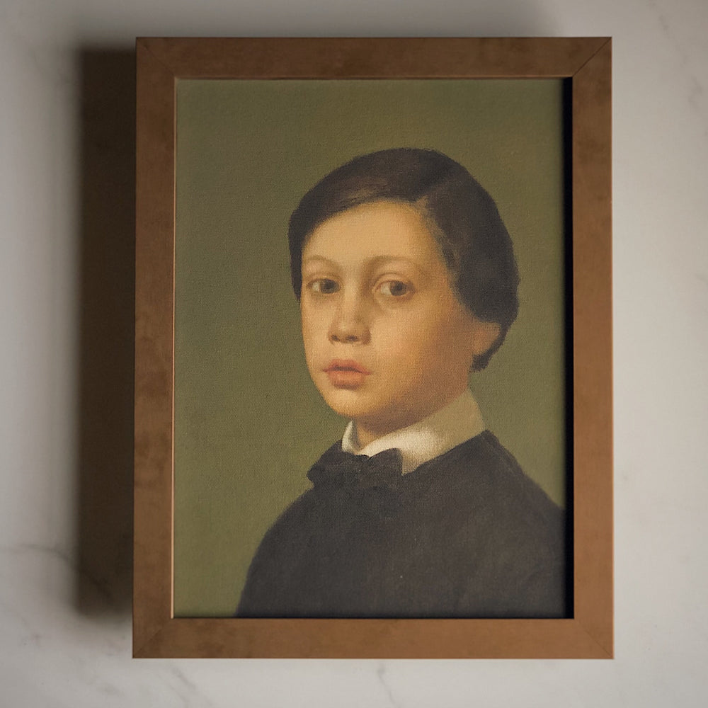 STRETCHED FLAT RIGID CANVAS - CHILD PORTRAIT