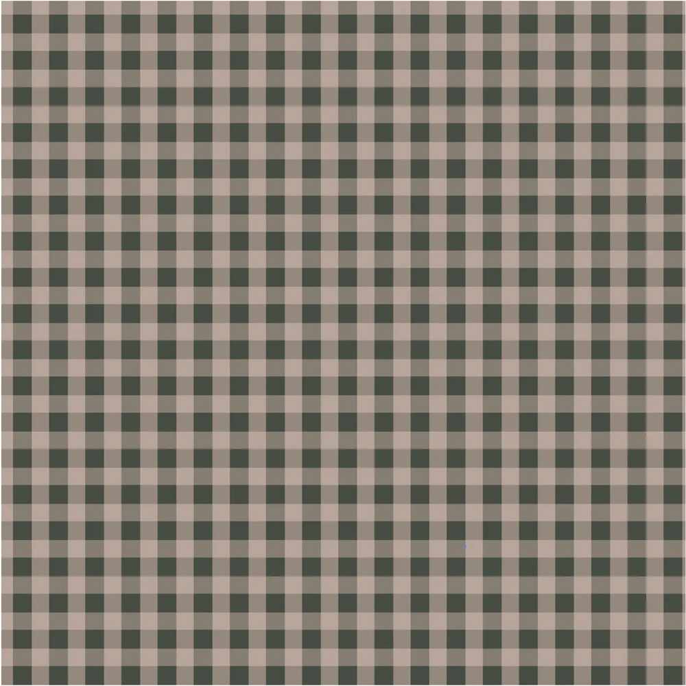Papier d'emballage de Noël - vert vichy