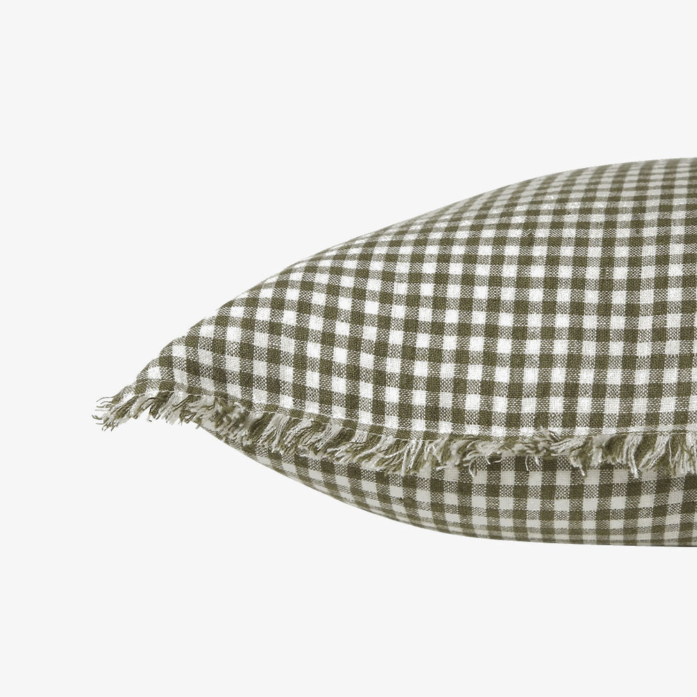 Coussin en vichy - Housse classique