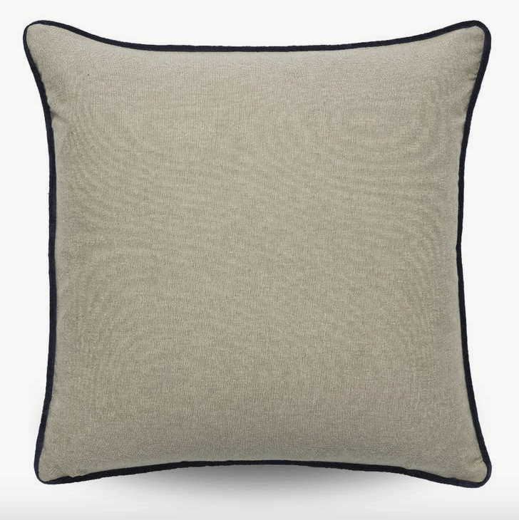 Coussin en velours classique - Housse Minuit