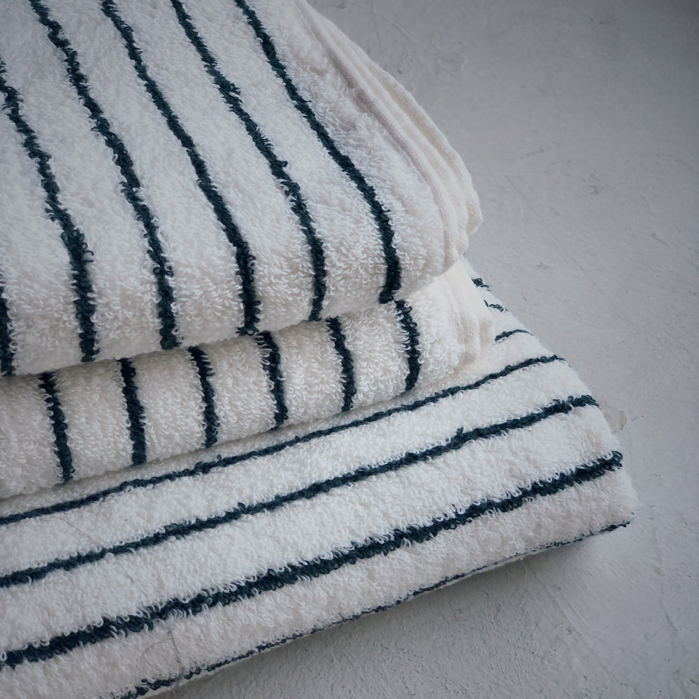 Serviette de bain rayé