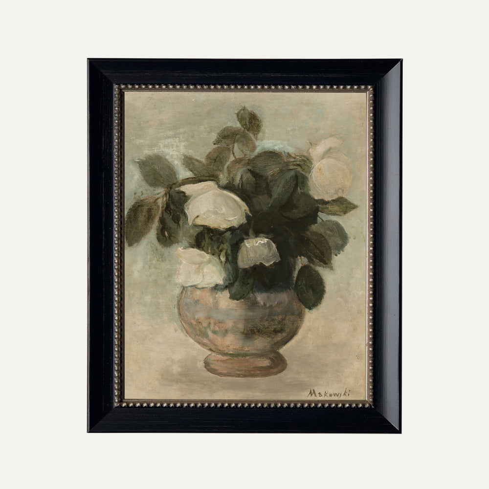 Impression sur papier beaux-arts - Bouquet de roses