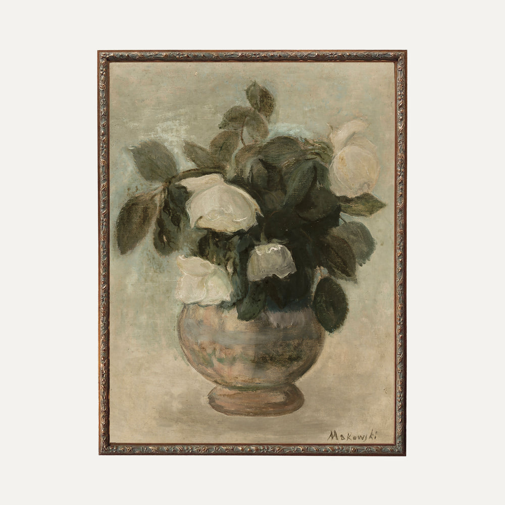 Impression sur papier beaux-arts - Bouquet de roses