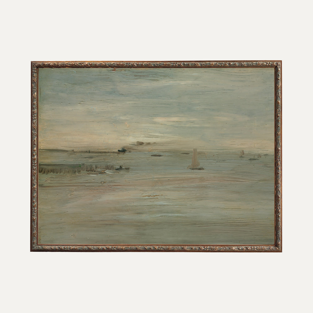 Impression sur papier beaux-arts- Marine