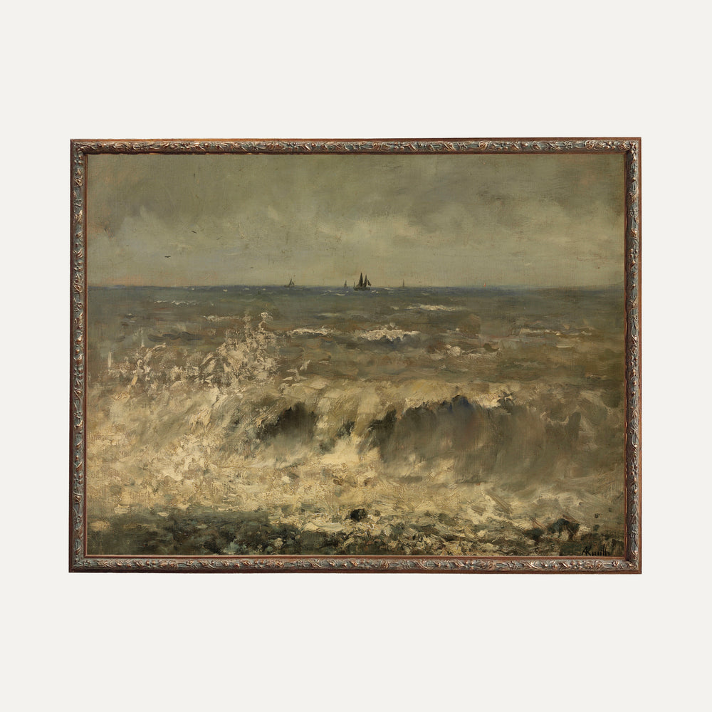 Impression sur papier beaux-arts- La mer