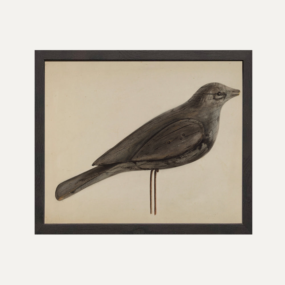 Impression sur papier beaux-arts- L'oiseau