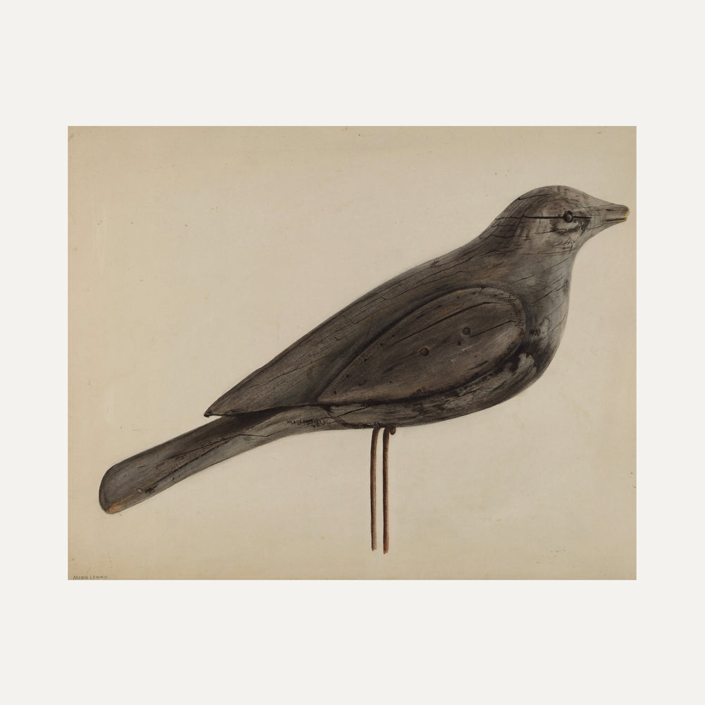 Impression sur papier beaux-arts- L'oiseau