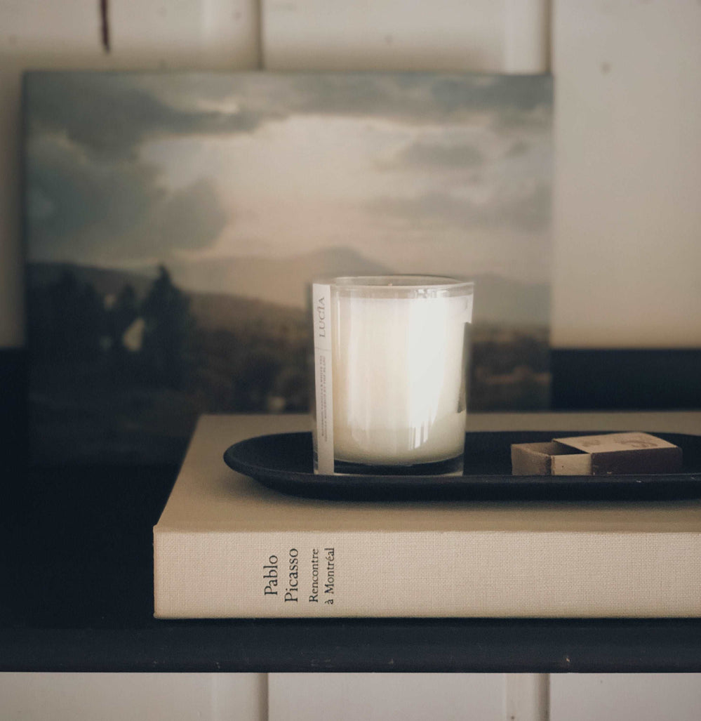 BOUGIE SOJA BIOLOGIQUE - Cresson de mer et thé chai - 50 h