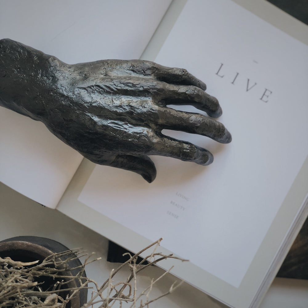vintage home decor accessories - - Accessoires Décoration Maison - Sculpture - main d'homme  - Sur mon x