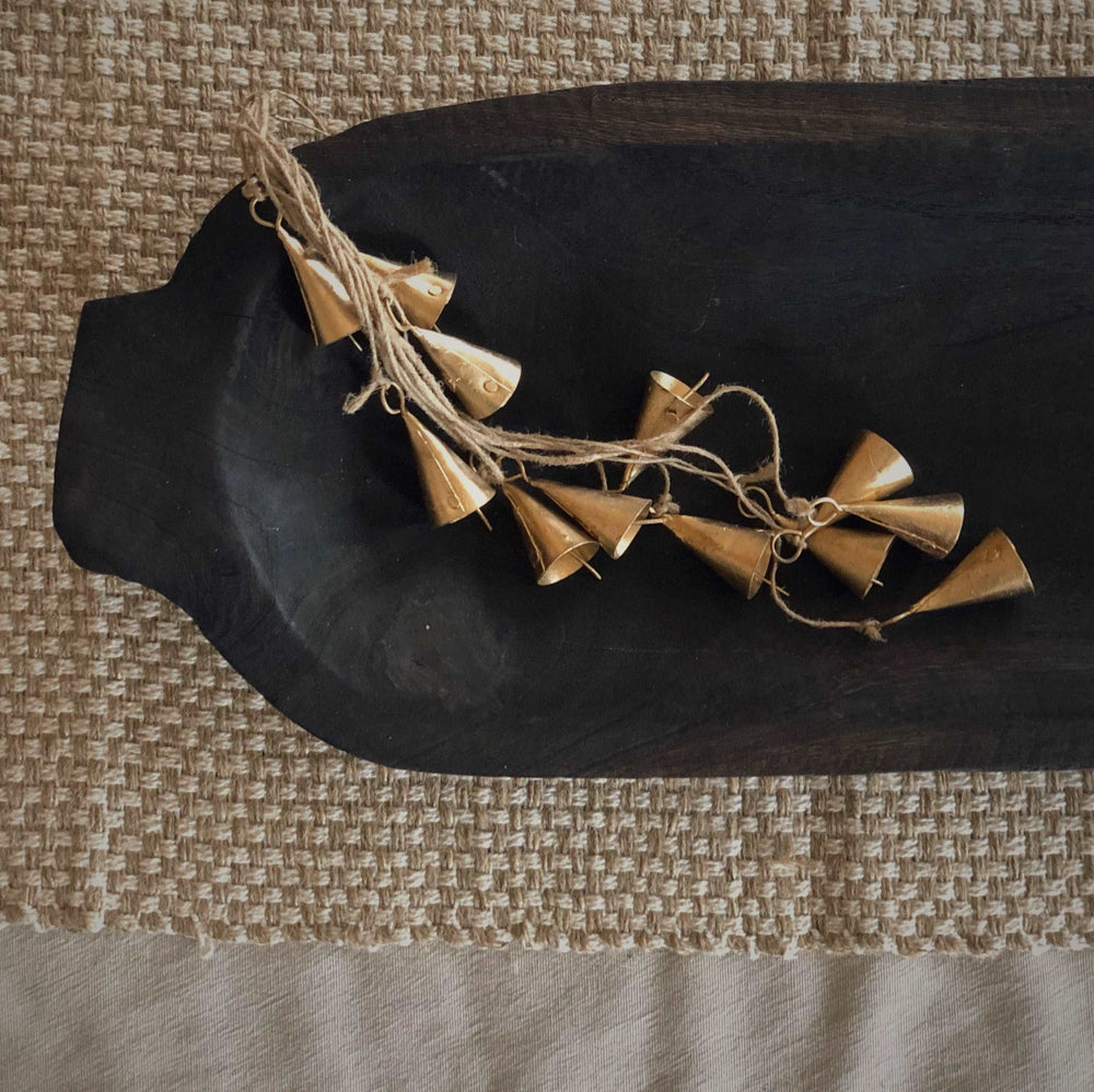 Accessoire de décoration maison Grand chemin de table naturel vintage Sur mon X