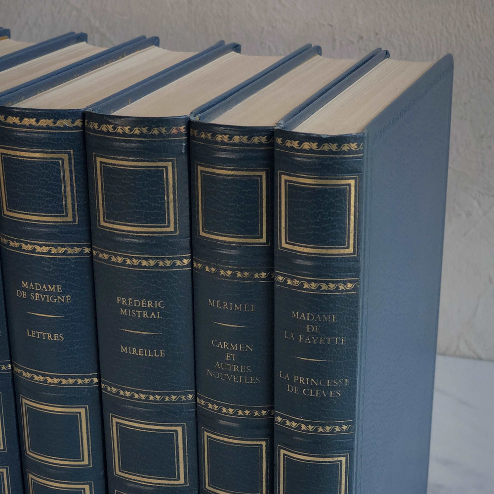 Accessoire de décoration maison Livres vintage Sur mon X