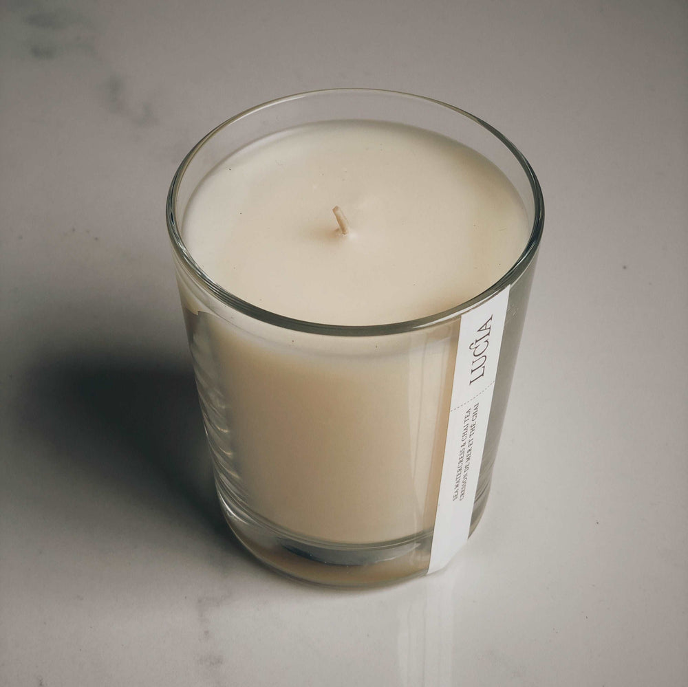 BOUGIE SOJA BIOLOGIQUE - Cresson de mer et thé chai - 50 h