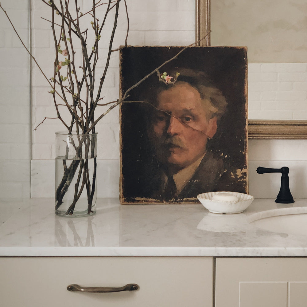 Accessoire de décoration maison Vase en verre - style européen vintage Sur mon X