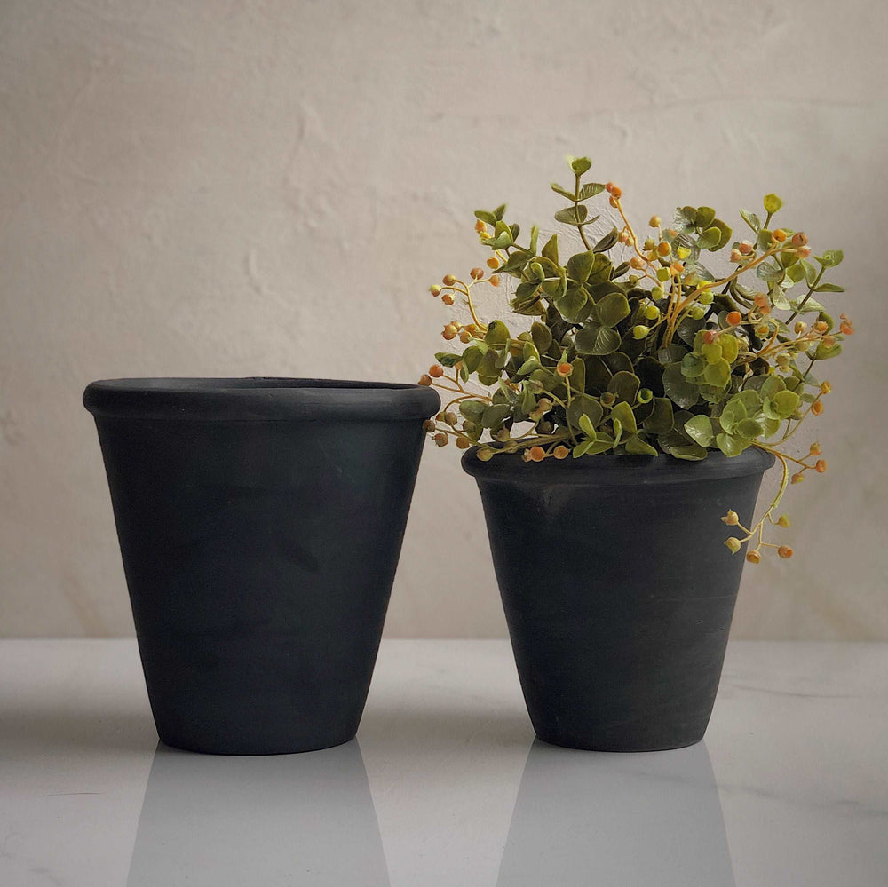 Sur mon x - curated home decor accessories potted eucalyptus accessoire de décoration maison vintage Eucalyptus en pot