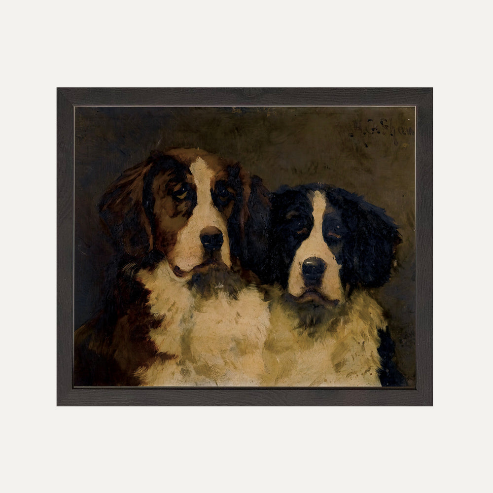 Impression sur papier beaux-arts- Fidèles compagnons