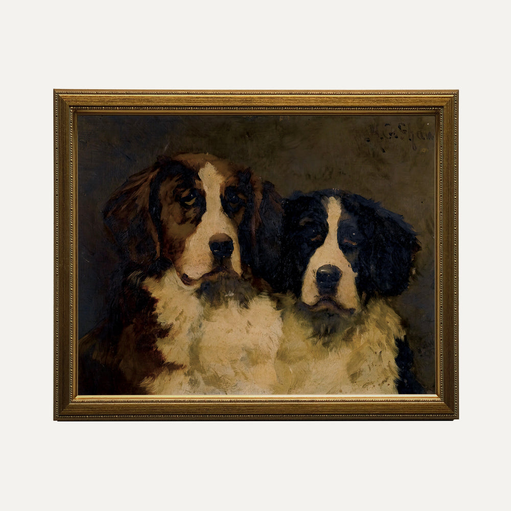 Impression sur papier beaux-arts- Fidèles compagnons