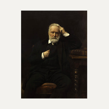sur mon x _VINTAGE WALL ART PARIS_portrait victor hugo