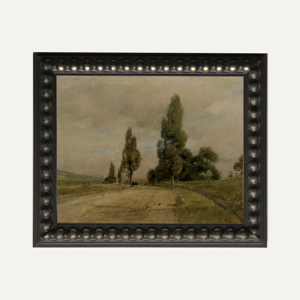 Impression sur papier beaux-arts- peinture paysage européen