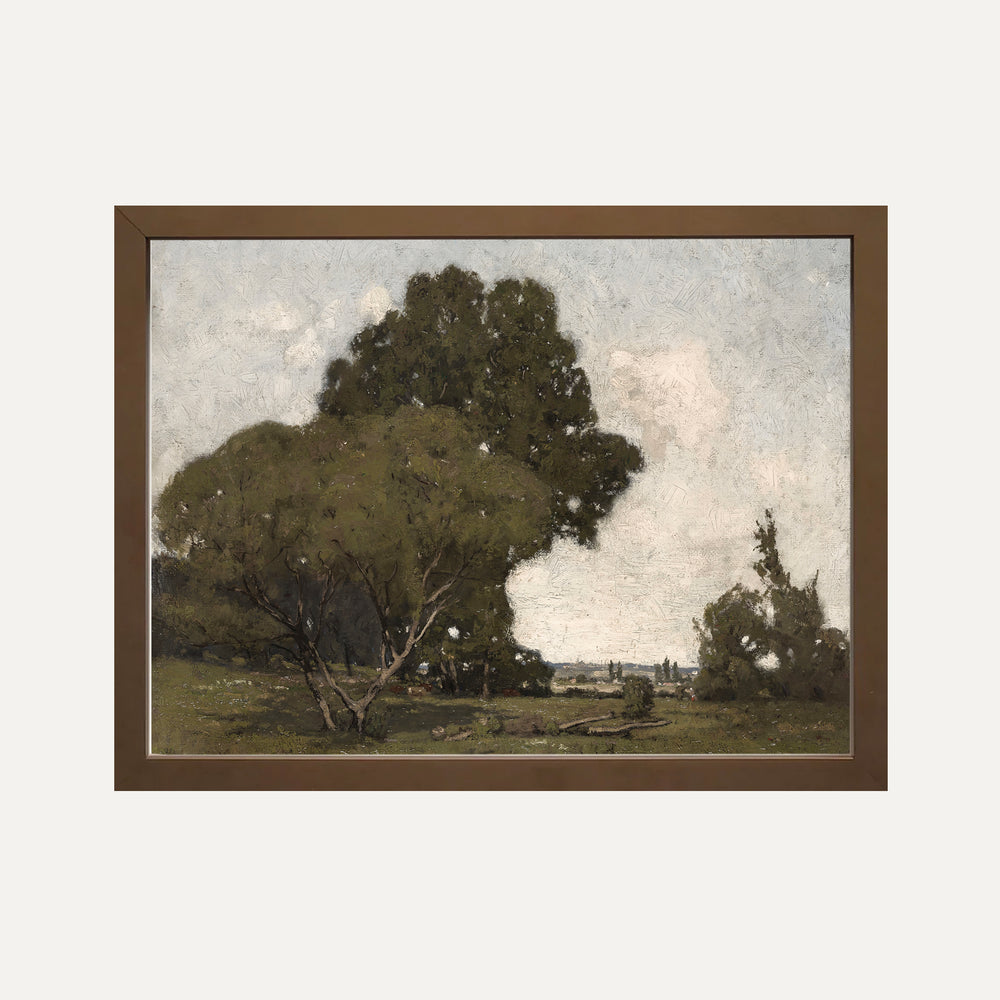 Impression sur papier beaux-arts- Paysage endormie