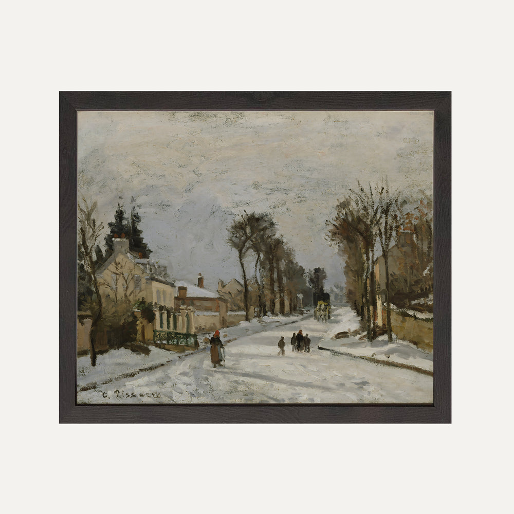 Impression sur papier beaux-arts- Route vers versaille