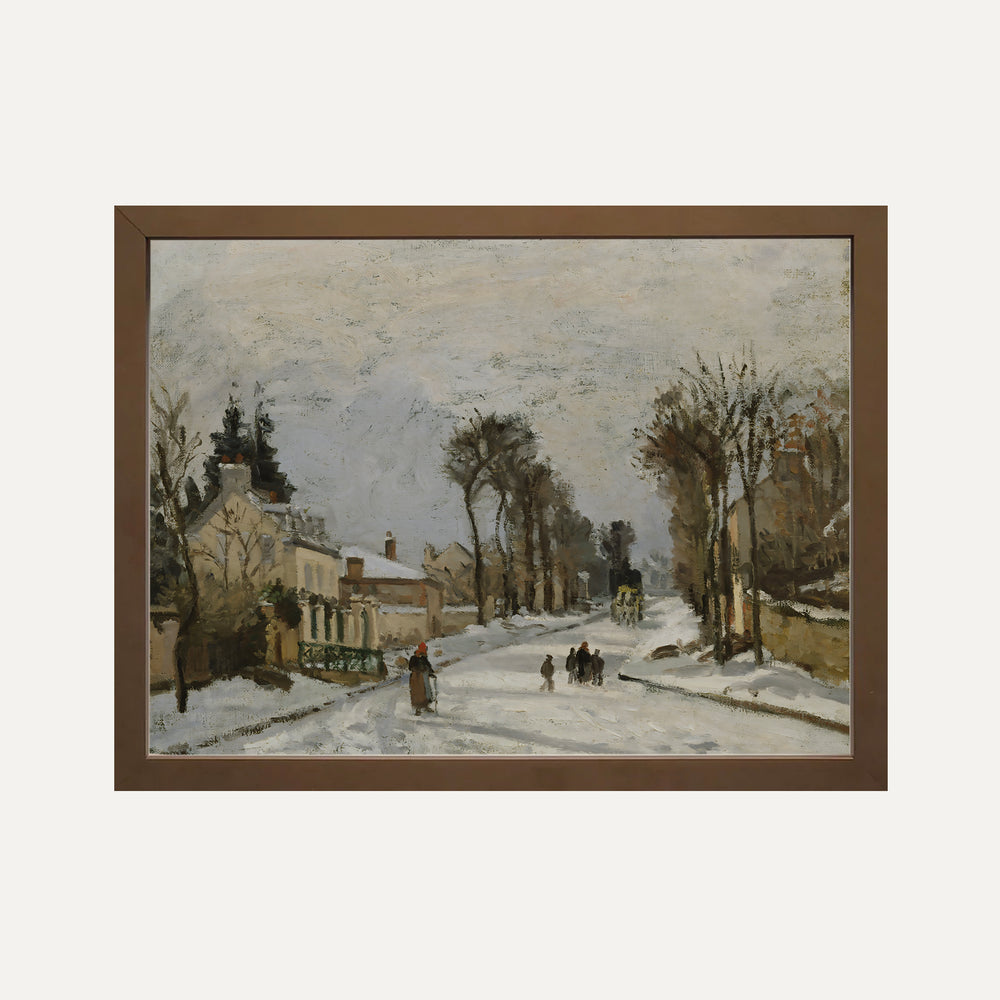 Impression sur papier beaux-arts- Route vers versaille
