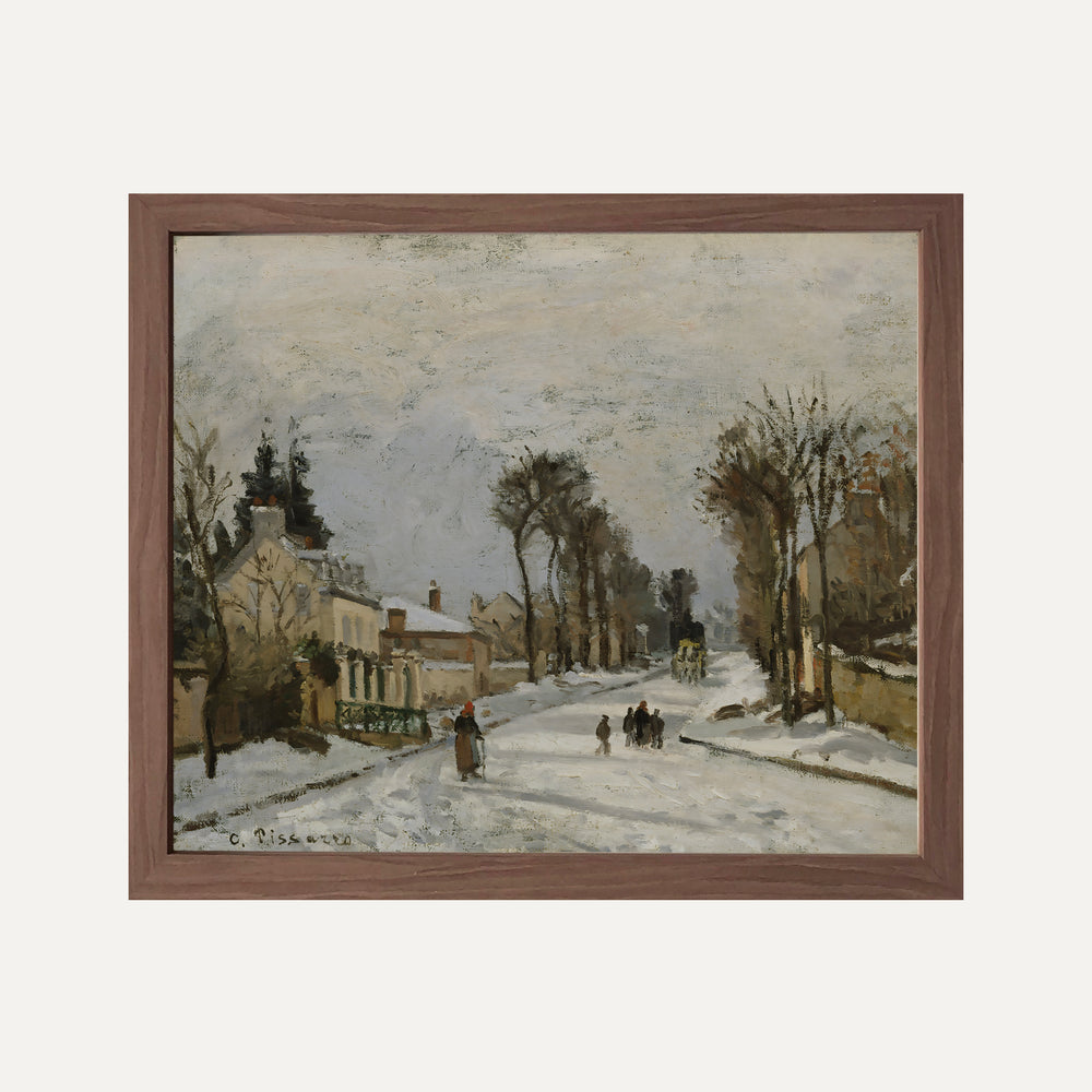 Impression sur papier beaux-arts- Route vers versaille