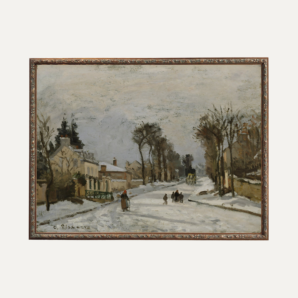Impression sur papier beaux-arts- Route vers versaille