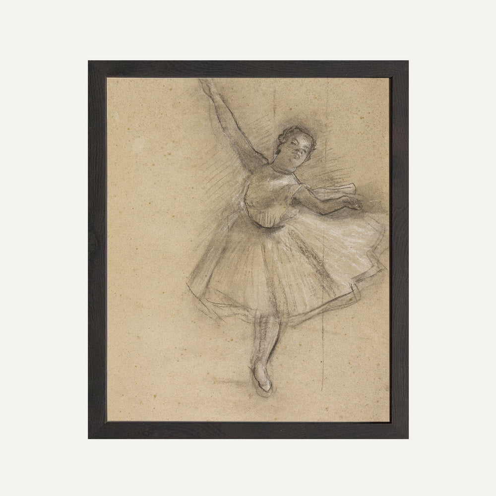 Impression sur papier beaux-arts- esquisse de ballerine