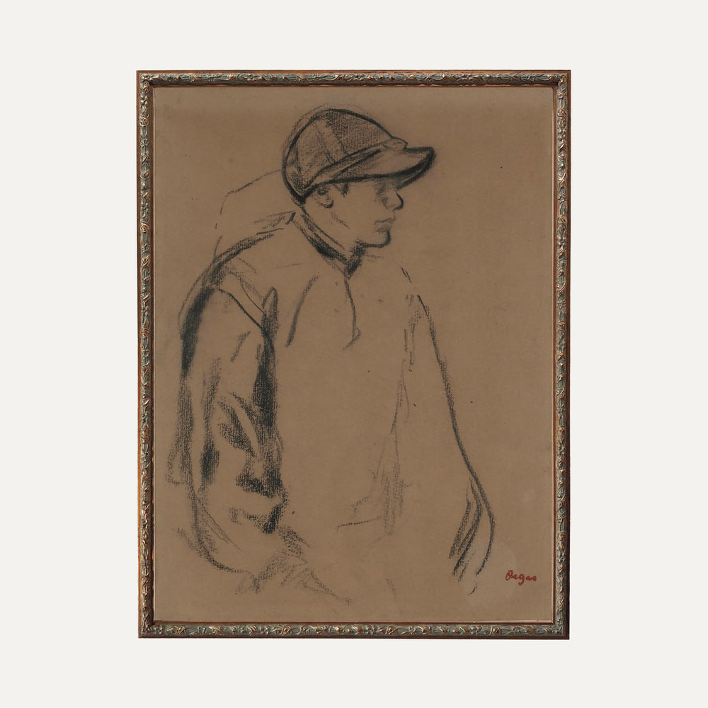 FINE ART PAPER PRINT - Majestic Jockey