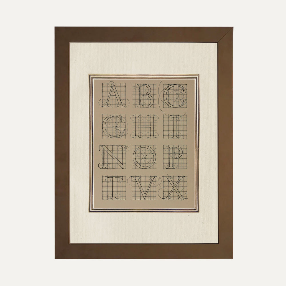 Impression sur papier beaux-arts -ABC