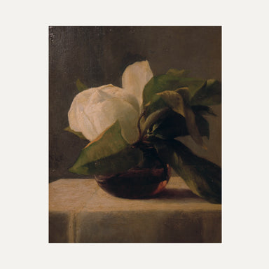 magnolia vintage print