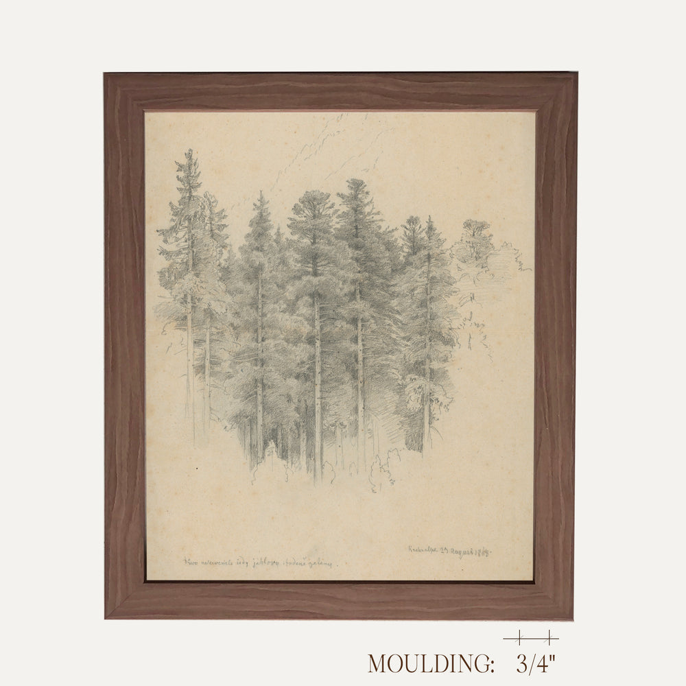 Impression sur mesure oeuvre vintage sur papier beaux-arts Sur mon x