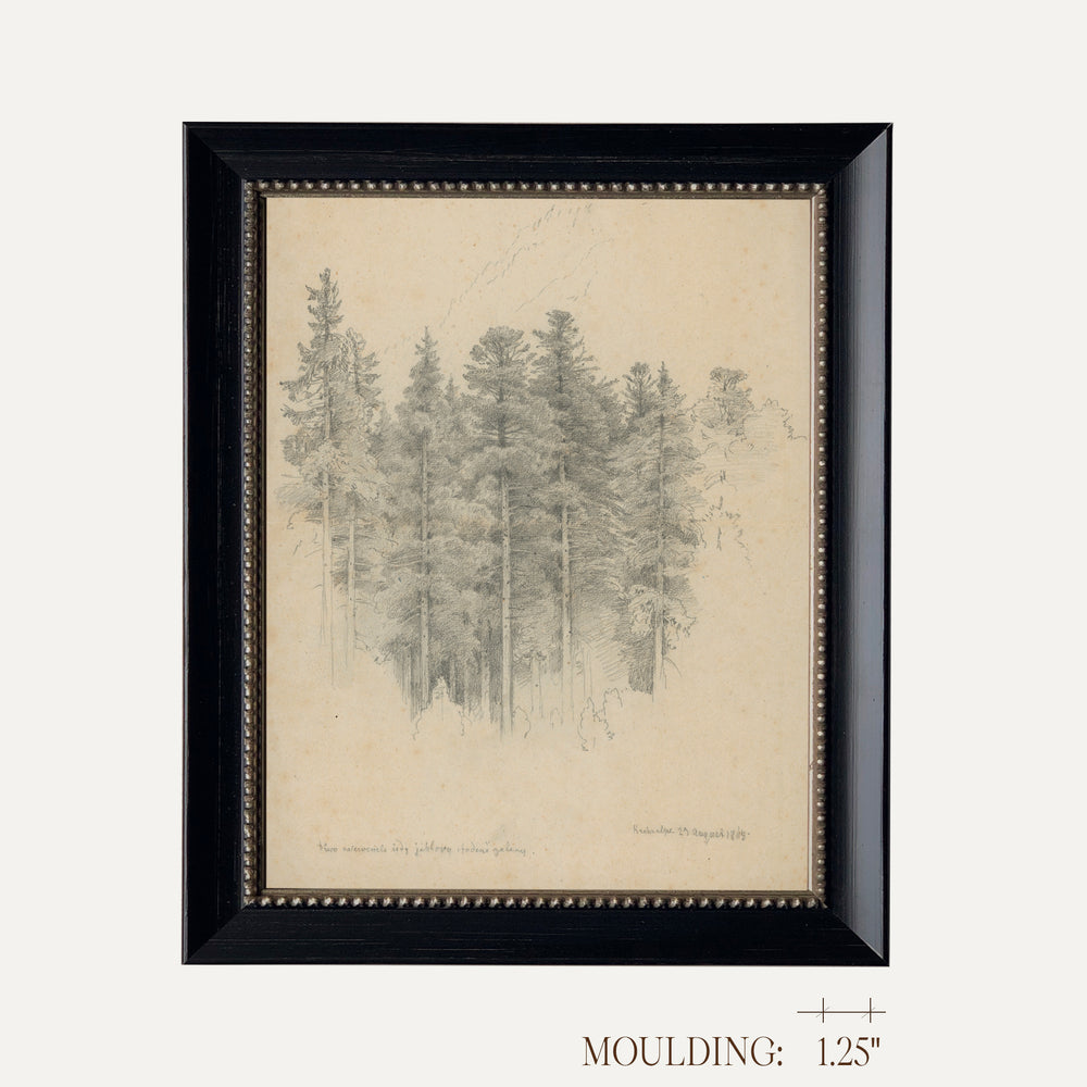 Impression sur mesure oeuvre vintage sur papier beaux-arts Sur mon x