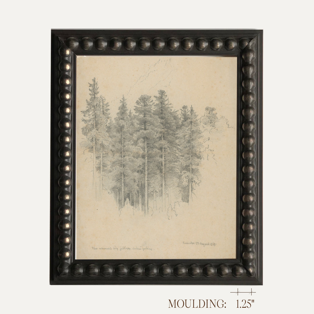 Impression sur mesure oeuvre vintage sur papier beaux-arts Sur mon x