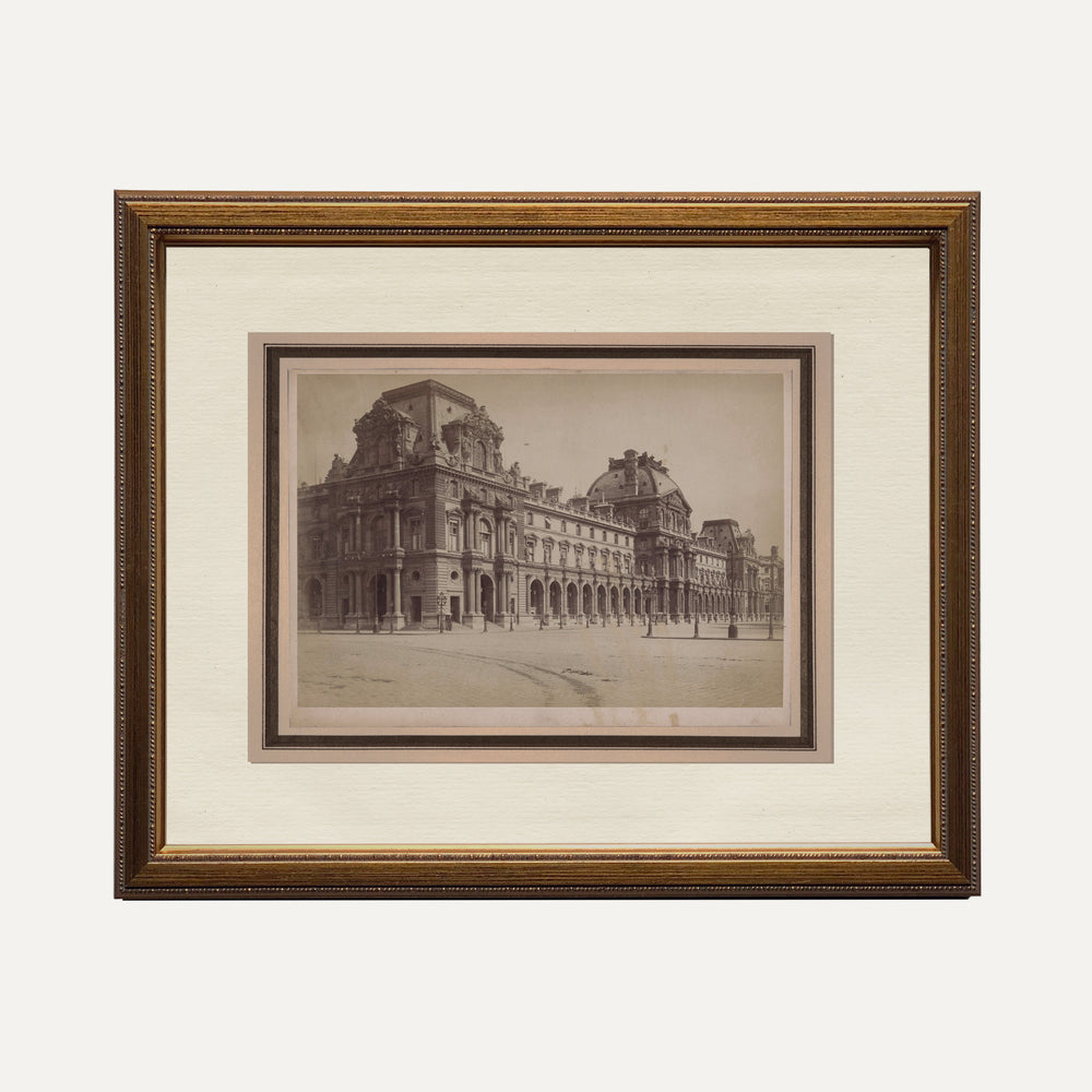 Impression sur papier beaux-arts - Le louvre
