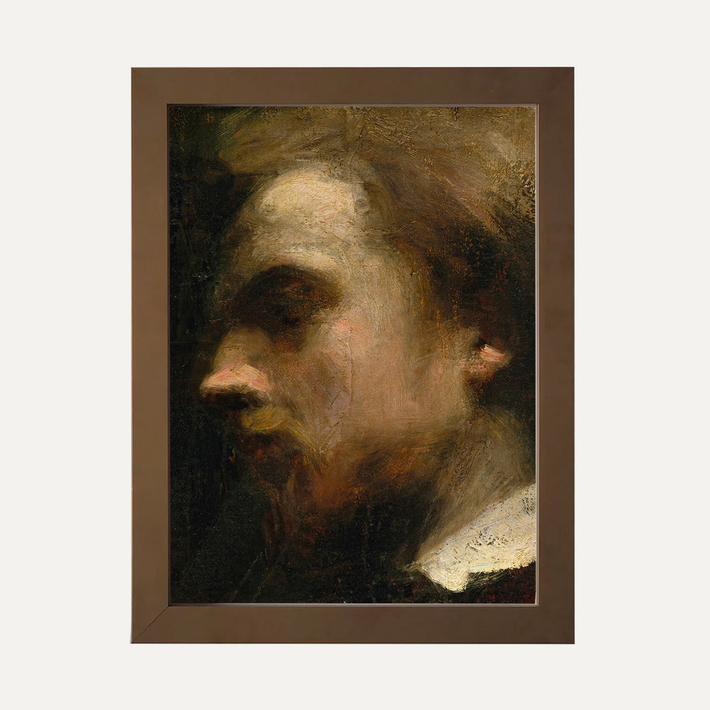 Impression sur papier beaux-arts - portrait Henri