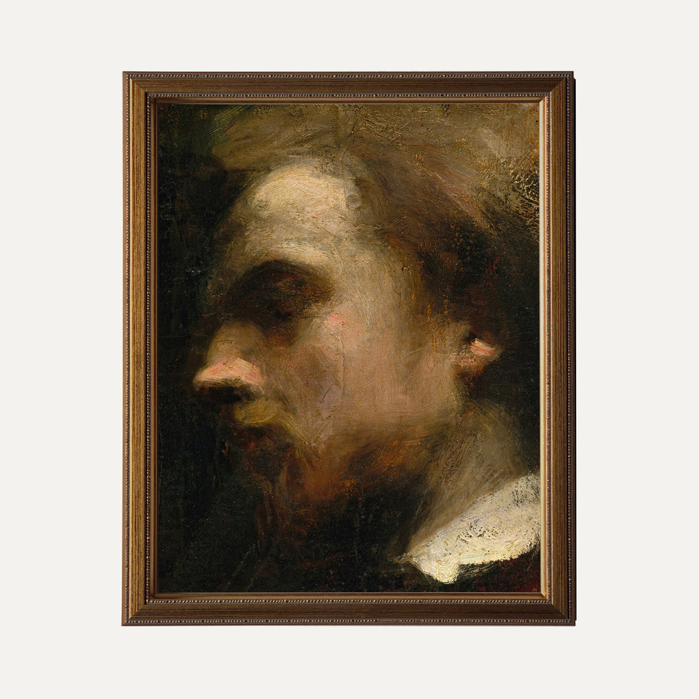 Impression sur papier beaux-arts - portrait Henri