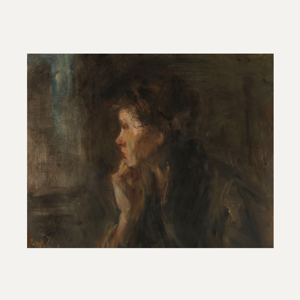 FINE ART PAPER PRINT - MEDITATION