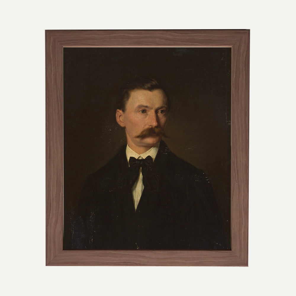 Impression sur papier beaux-arts - portrait Leopold
