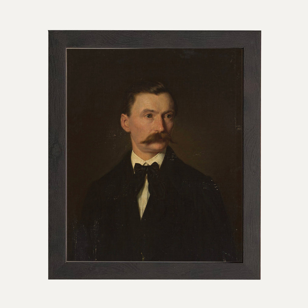 Impression sur papier beaux-arts - portrait Leopold