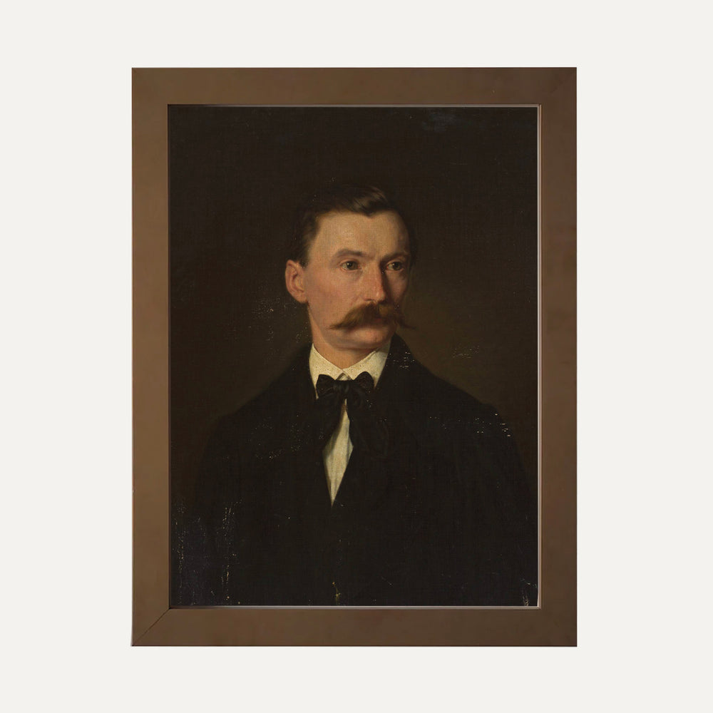 Impression sur papier beaux-arts - portrait Leopold