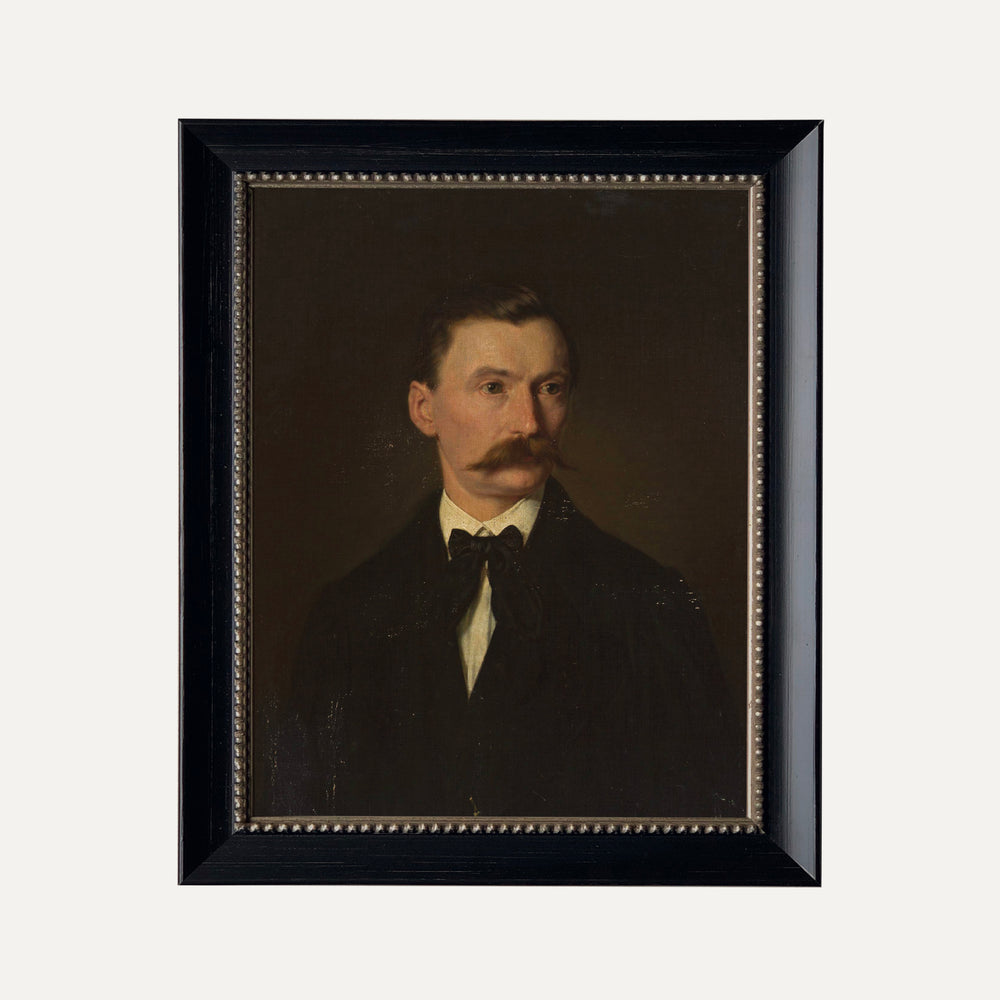 Impression sur papier beaux-arts - portrait Leopold