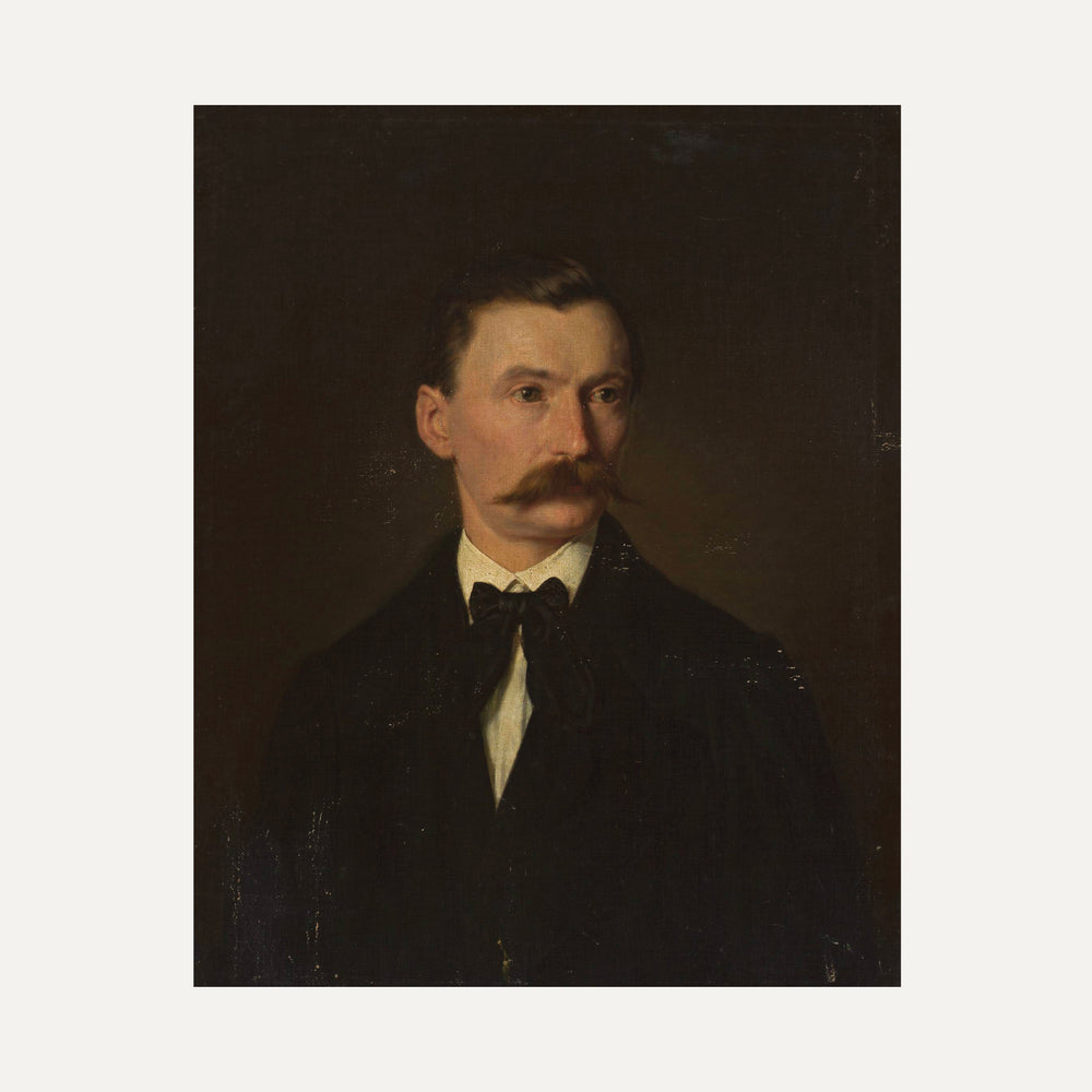 Impression sur papier beaux-arts - portrait Leopold