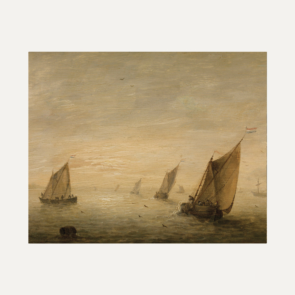 FINE ART PAPER PRINT - sailing