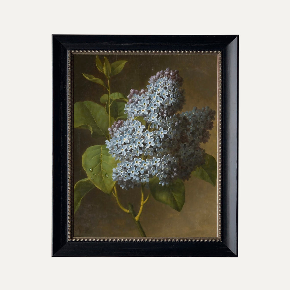 Impression sur papier beaux-arts - Bouquet de lilas