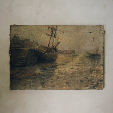 Accessoires pour la maison vintage peinture à l'huile originale boutique de décoration en ligne Sur mon x le-meilleur-endroit-pour-acheter-de-la-deco-vintage-en-ligne au Québec canada